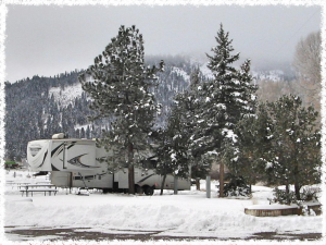 Peacock Meadows Riverside RV Park, South Fork's newest RV park, caters to winter enthusiasts!