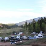 Campers at Aspen Acres Campground in Rye Colorado