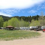 Campers at Aspen Acres Campground in Rye CO