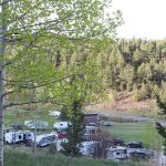 Campers at Aspen Acres Campground in Rye Colorado