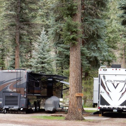 Cool and refreshing Blue Spruce RV Park & Cabins