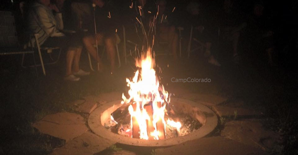 Campfire of Camp Colorado