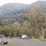 Scenic moutain views at4j+1+1 RV Park and Campground in Ouray, Colorado