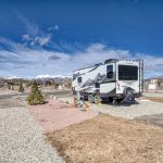 Salida RV Resort in Colorado with River Views RV sites with a view of the Rocky Mountains