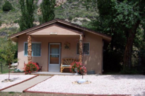 Cabin at CanyonSide Campground in Bellvue on Poudre Canyon Hwy