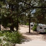 Some RV sites at Colorado Heights Camping Resort in Monument Colorado between Denver and the Springs
