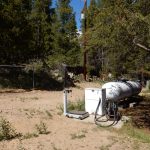 Propane, LP, is available at Sugar Loafin' RV Campground in Leadville Colorado
