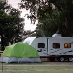 Tent campsite at Shady Grove Campground (Seibert CO)