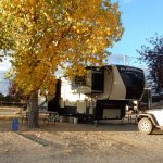Autumn colors at Mt Princeton RV Park & Cabins in Buena Vista Colorado