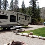 Priest Gulch Campground near Dolores Colorado offers RV sites, tent camping and vacation cabin rentals