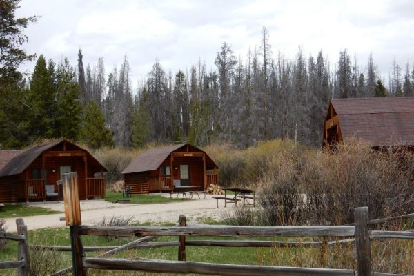 Camper Cabin at Elk Creek Campground & RV Park in Grand Lake CO