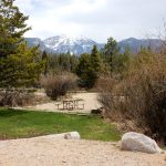 RV site and scenery at Grand Lake / Rocky Mountain National Park KOA Journey