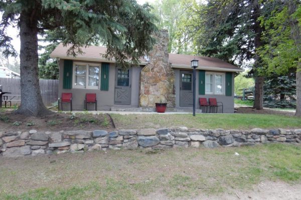 Rental cabins available at Fireside Cabins and RV Park in Loveland CO