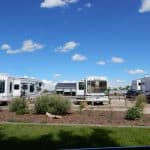 Sterling RV Park in Sterling Colorado, in the eastern high plains