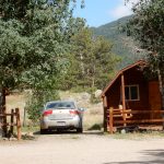 Estes Park KOA Colorado destination campground has rental cabins