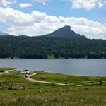 Williams Reservoir is about 5 minutes from Sportsman's Campground and Mountain Cabins