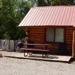 Dolores River Campground in Dolores Colorado offers RV sites, tent camping, vacation cabin rentals, rental vintage RVs, glamping yurts, and glamping covered wagons