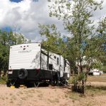 RV sites at Golden Eagle Campground in Colorado Springs