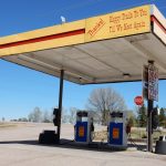 Falcon Meadow RV Campground near Colorado Springs - gas station propane kerosene at the exit sign
