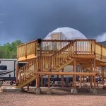 Glamping at Mountain View RV Resort in Canon City Colorado DAYTIME