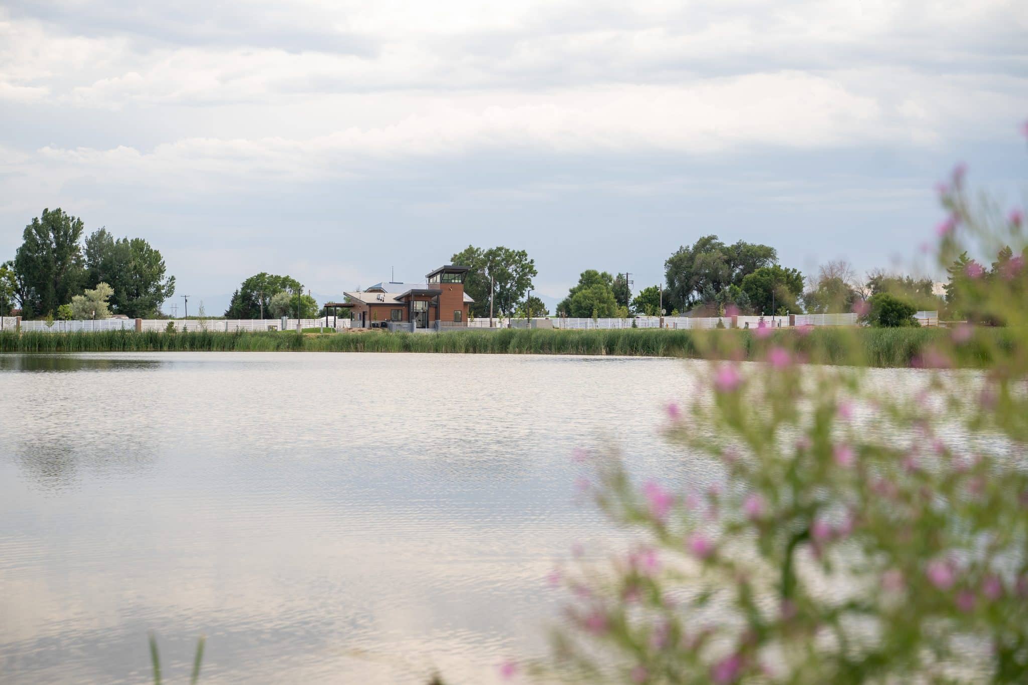 Gopher Gulch RV Park & Campground in Mead Longmont Colorado pond