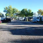 Grand Junction KOA roadway and RV sites