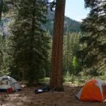 HTR Durango Campground tent on campsite