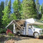 RV campsite at Aspen Acres Campground in Rye Colorado