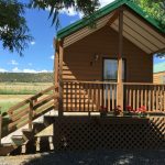 Meadows of San Juan RV Resort in Montrose Colorado cabin exterior