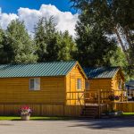 Mesa Campground in Gunnison Colorado cabin