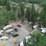 Ouray KOA Holiday - from above