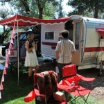 RV camper at La Veta Pines RV Park in Colorado