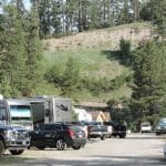 RV sites at 5 Branches Camper Park in Colorado near Bayfield Vallecito
