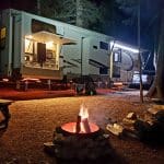 Rocking M Ranch Campground Cripple Creek Colorado RV site