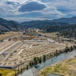 Salida RV Resort in Colorado - aerial