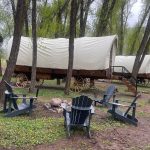 Silver Thread Basecamp in South Fork Colorado - covered-wagons