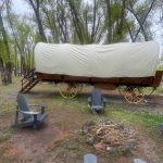 Silver Thread Basecamp in South Fork Colorado - covered-wagons