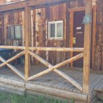 Exterior of a cabin at San Isabel Lodging in Rye Colorado
