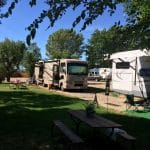 Westerly RV Park in Durango Colorado (shade!)