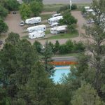 Aerial view of Westerly RV Park.