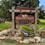 Winding River Resort in Grand Lake Colorado - entrance