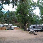 a few rv sites at Lone Duck Campground in Cascade Colorado in the Waldo Canyon