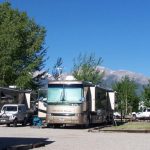 Amazing mountain views and room for the biggest of big rigs at Chalk Creek RV Park & Campground near Buena Vista Colorado