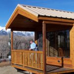 Luxurious cabins, complete with bedroom, kitchen, and full bath at Chalk Creek RV Park & Campground near Buena Vista Colorado