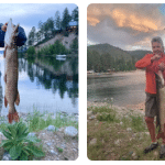 fishing successes at 5 Branches Camper Park in Colorado near Bayfield Vallecito