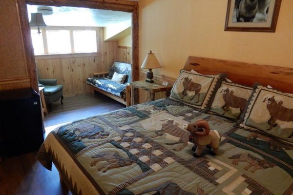 Great rooms at River Forks Inn and Campground in Drake Colorado